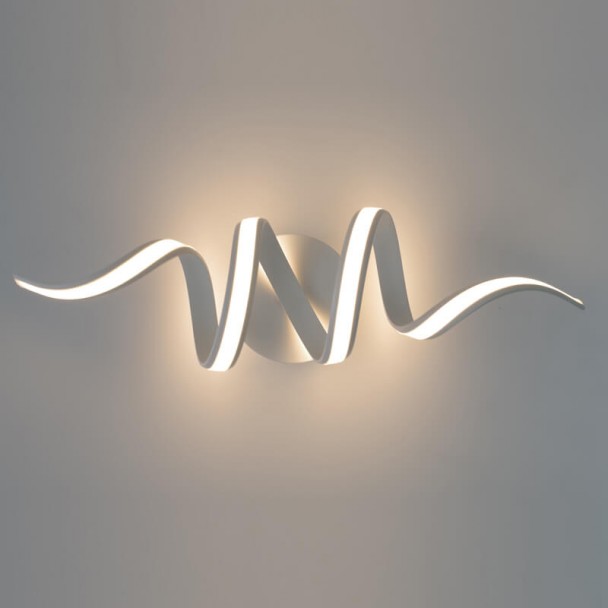 White LED Aplique de estilo cinta del enrollamiento - Kauai