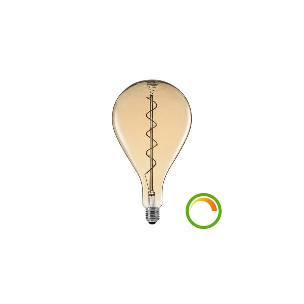 Bombilla 30cm enorme con filamento trenzado E27 4W
