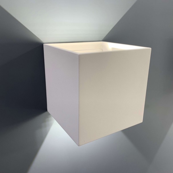 Aplique IP54 - blanco - Cubic