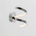 Aplique LED en espiral cromado - Film