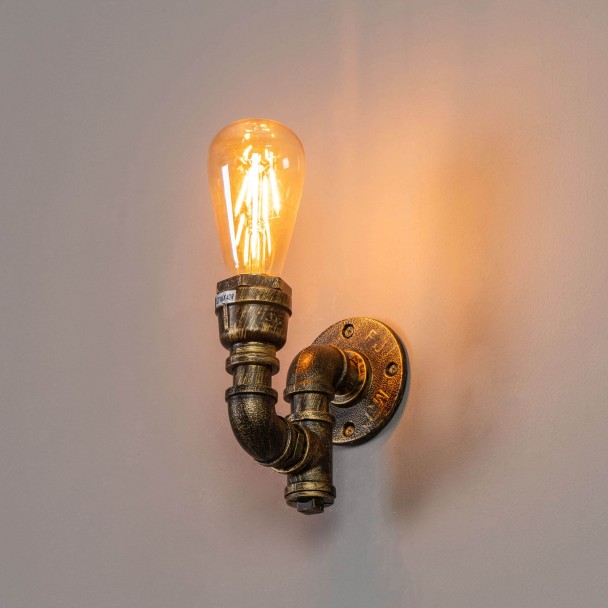 Aplique de pared industrial vintage - Lumi