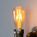 Aplique de pared industrial vintage - Lumi