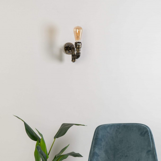Aplique de pared industrial vintage - Lumi