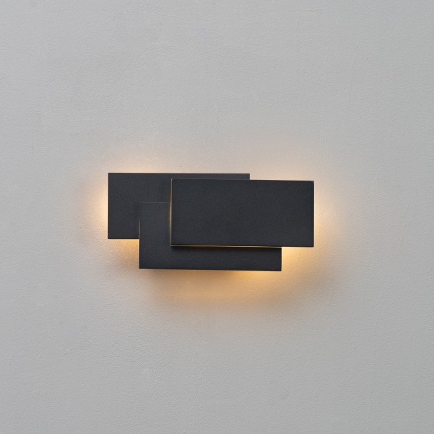 aparatos de iluminación LED de diseño tripartito negro - Trio 