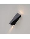 Aplique de diseño LED negro IP54 - Helsinki