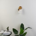 Una pequeña pared lámpara de vidrio - Giani 