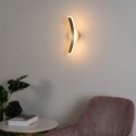 Aplique de diseño en forma de arco LED de color latón - Dawn