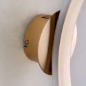 Aplique de diseño en forma de arco LED de color latón - Dawn