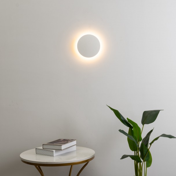 Aplique de oficina blanco 6W IP54 - Lunar