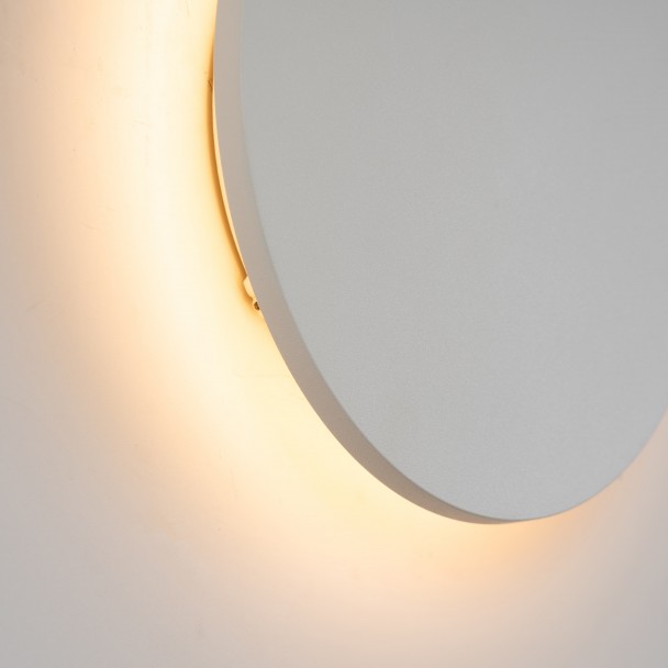 Aplique de oficina blanco 6W IP54 - Lunar