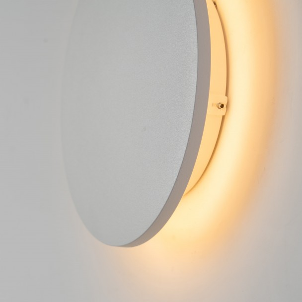 Aplique de oficina blanco 6W IP54 - Lunar