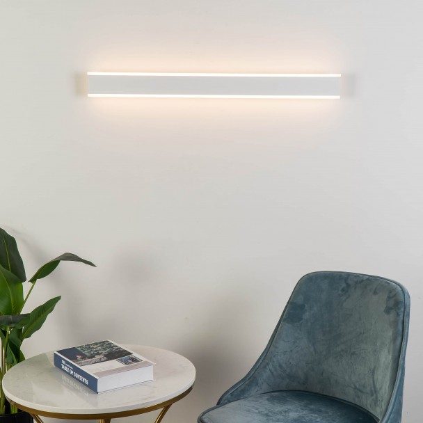 Lámpara de pared LED larga y potente 80 cm -...