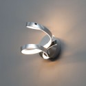 Aplique LED en espiral cromado - Film