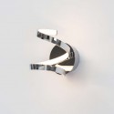 Aplique LED en espiral cromado - Film