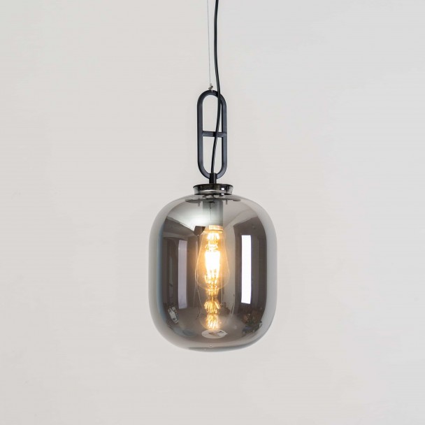 diseño ultra gris ahumado Suspensión de cristal - Tamale