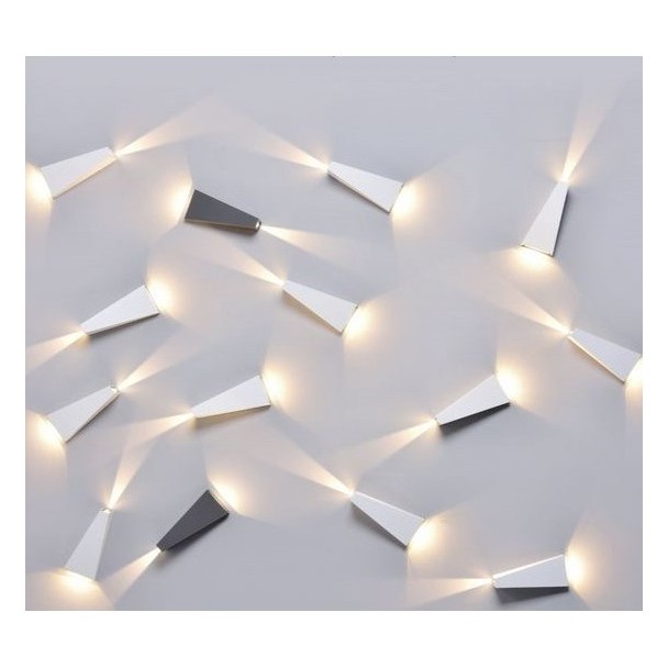 Aplique de doble haz LED IP54 - Helsinki