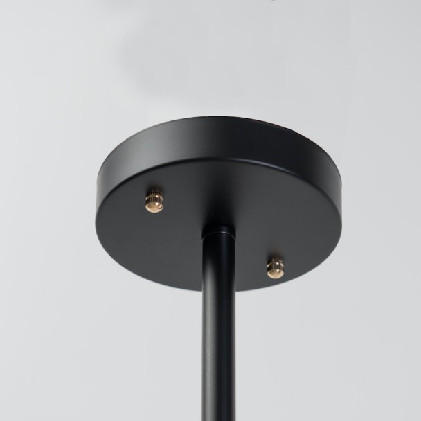 Lámpara de Techo Industrial 8 Luces - Vidrio...
