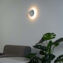 Aplique LED con luz de lectura giratoria