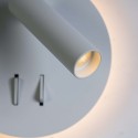 Aplique de doble interruptor