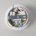 Aplique blanco ideal para dormitorios
