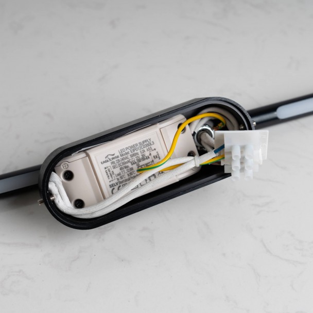 Luz LED giratoria integrada