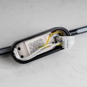 Luz LED giratoria integrada
