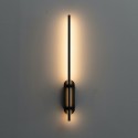 Sencillo y elegante aplique LED negro