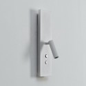 Lámpara de pared LED con puerto USB