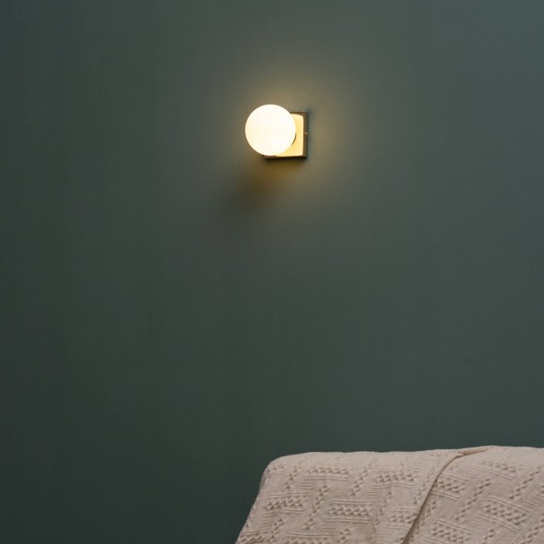 Iluminación de pared de moda en vidrio