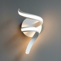 Aplique de aluminio en espiral