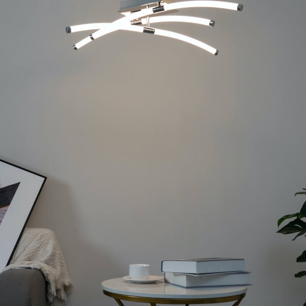 Lámpara de techo de diseño ultra con brazo LED