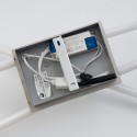 Lámpara de techo con tubos LED blancos