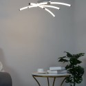 Lámpara de techo con tubo de diseño