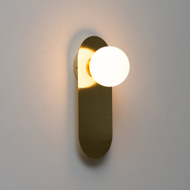 Lámpara de pared de diseño dorado de moda