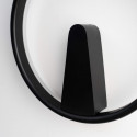 Aplique LED negro mate