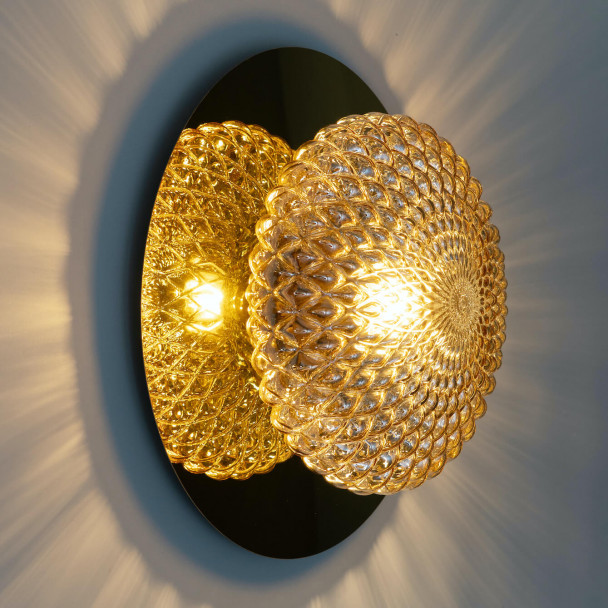 Aplique dorado chic