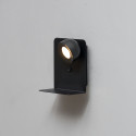 Lámpara de pared con soporte para teléfono