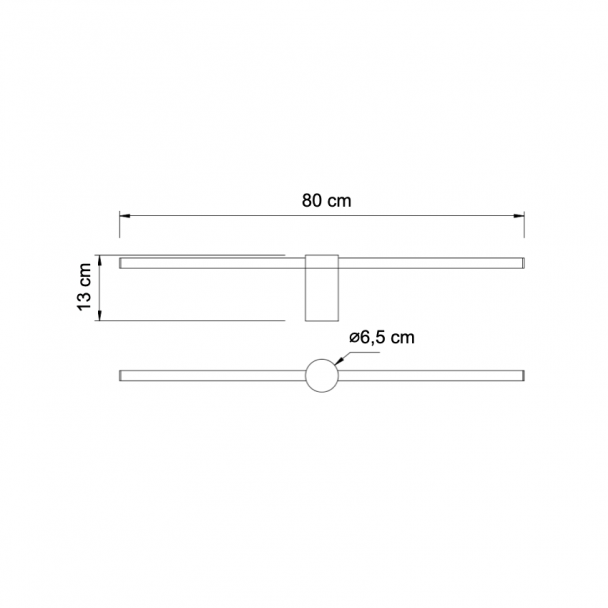 Aplique LED integrado