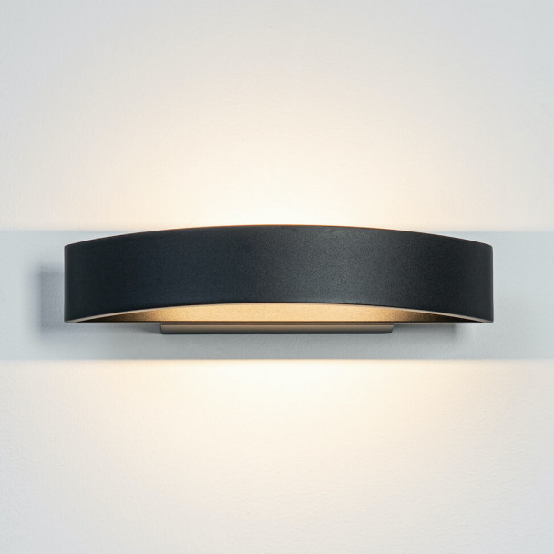 Moderna lámpara de pared blanca