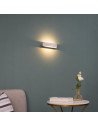 Aplique blanco en semicírculo LED - Attica