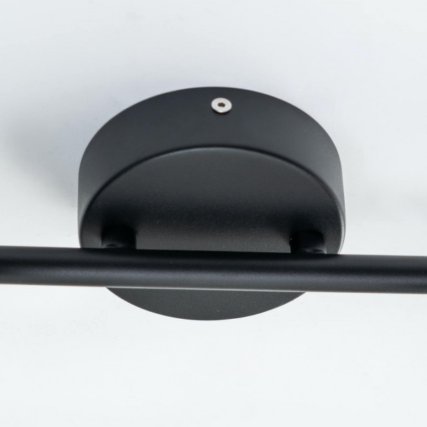 Aplique de pared o de techo negro