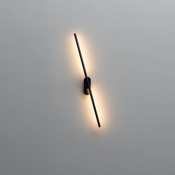 Aplique LED de diseño negro - Melbourne