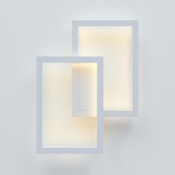 Aplique o plafón rectangular doble