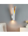 Aplique LED blanco de doble haz para interiores - Nelia