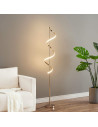 Lámpara cascada LED gran espiral dorado - Simaria