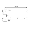 Aplique LED y transformador integrados