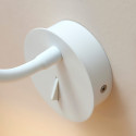 Lámpara de pared para leer por la noche