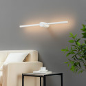 Aplique LED con iluminación indirecta