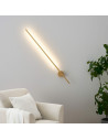 Aplique dorado con luz LED - Mandal