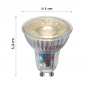 Bombilla LED blanca cálida de 5 W